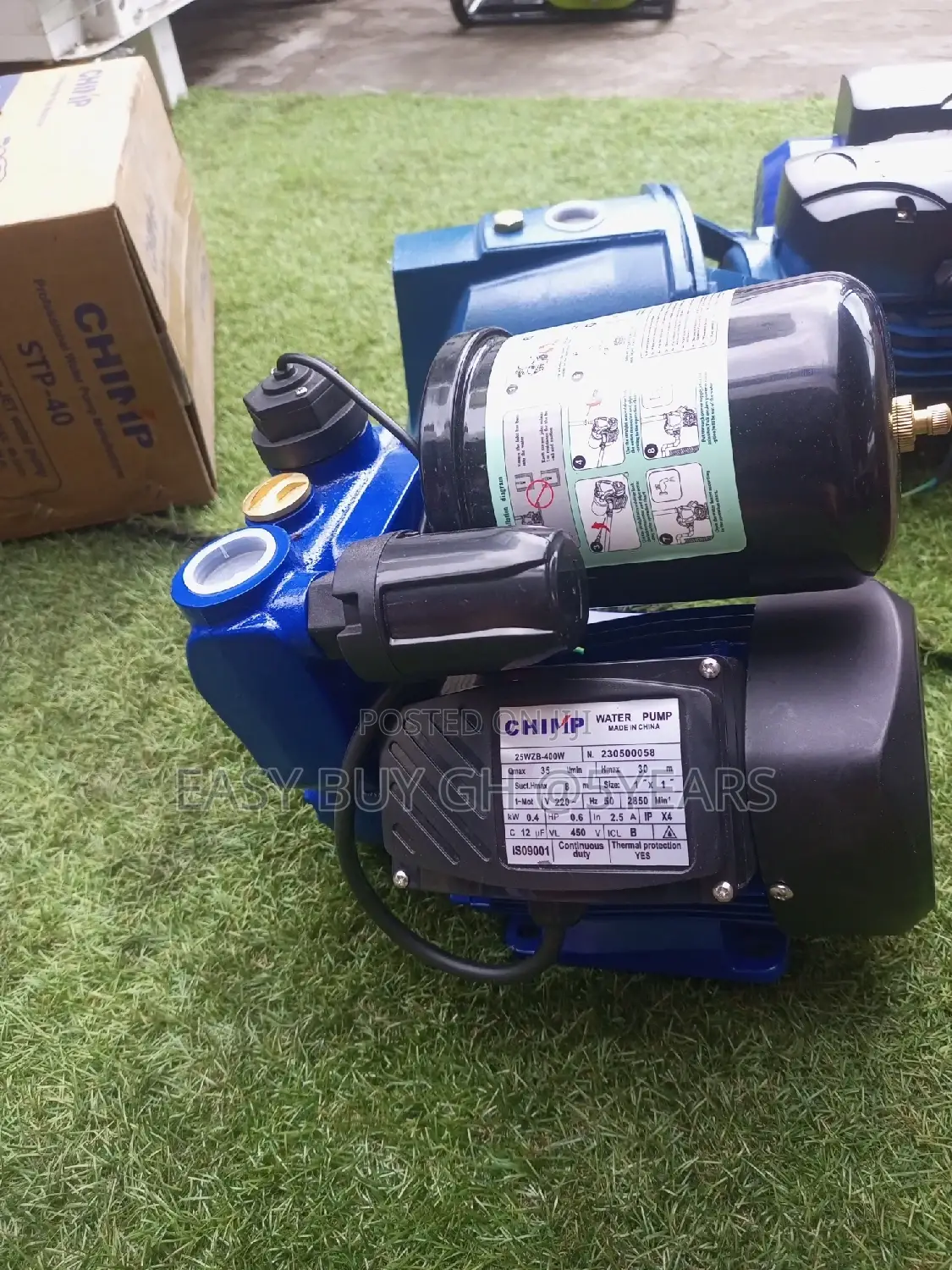Water Pump 1.5hp Auto + Bosster Free Water Pump