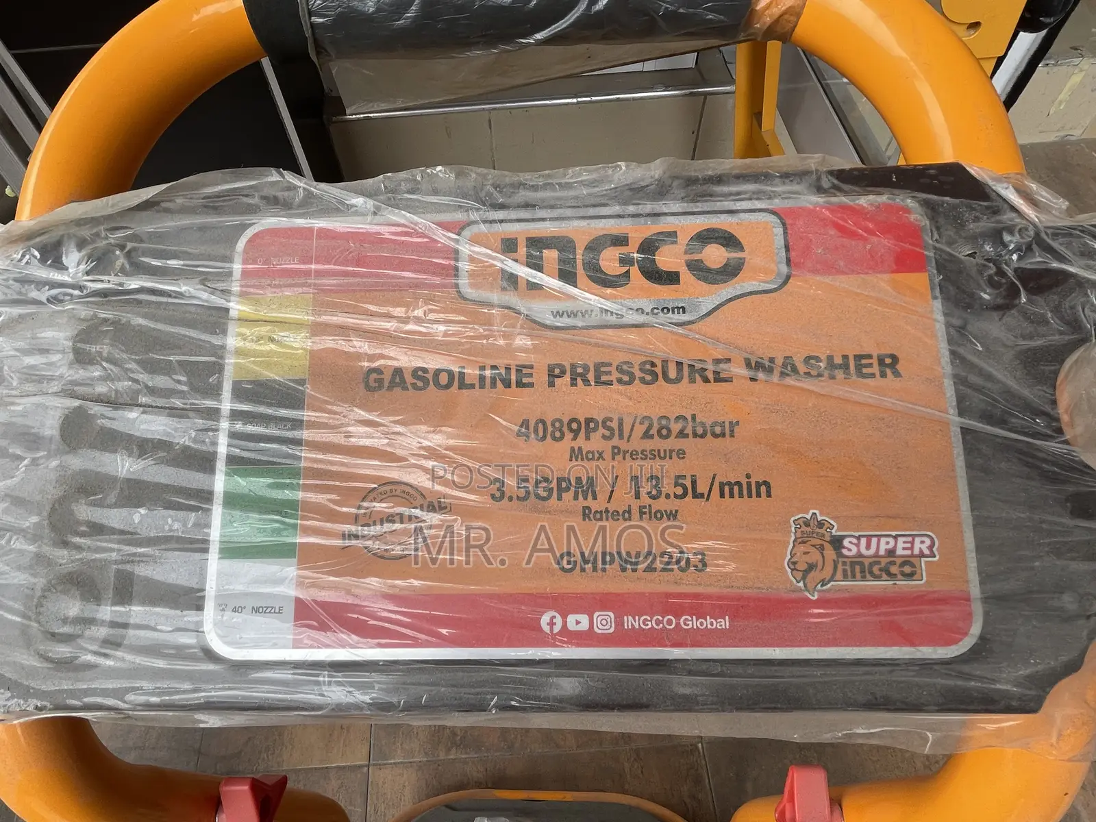 8.5hp 4 Stroke Gasoline Pressure Washer - Ghpw2203