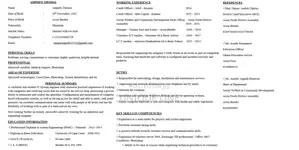 Manufacturing CV