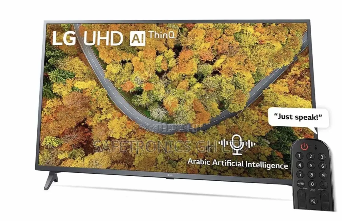  Original LG 50 Inch Smart UHD UR73 Black Tv 