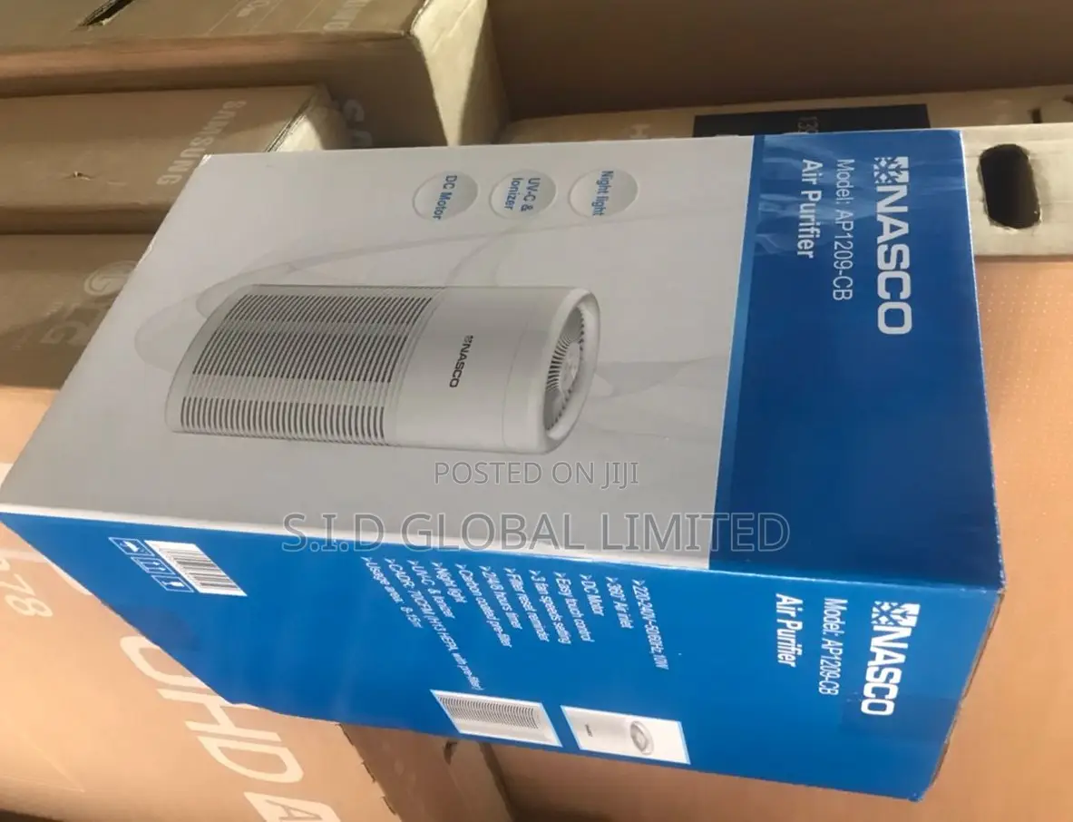 Inbox New Nasco AP1209-CB 10W Air Purifier