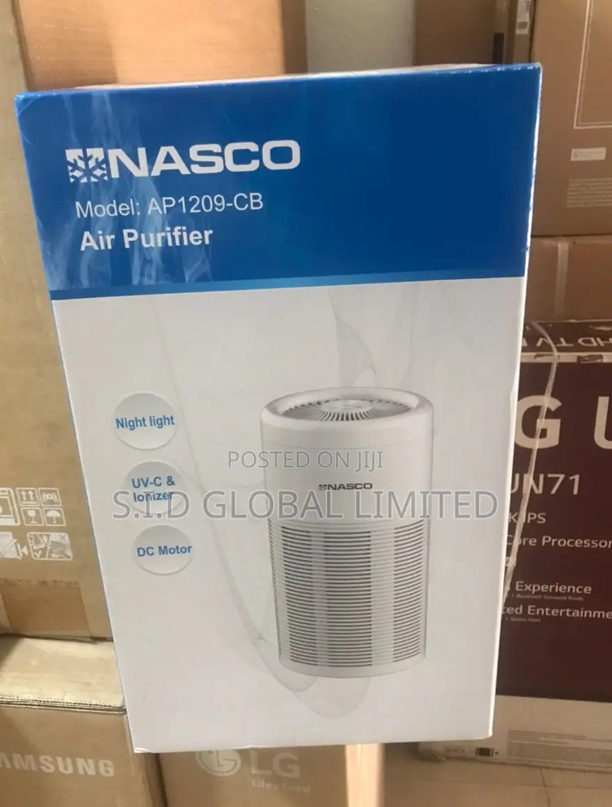 Exclusive Nasco AP1209-CB 10W Air Purifier