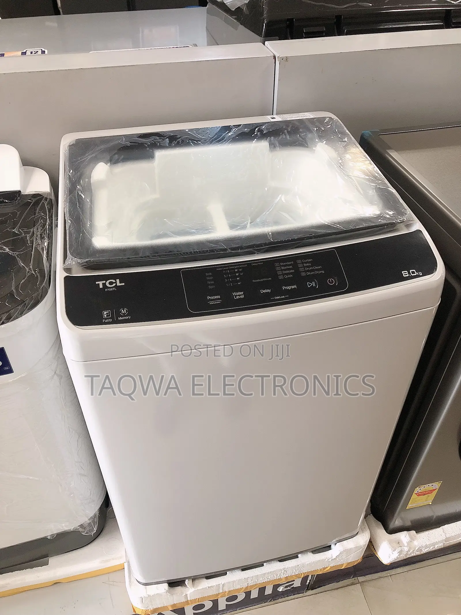 TCL Top-Loading-8kg- Washing Machine