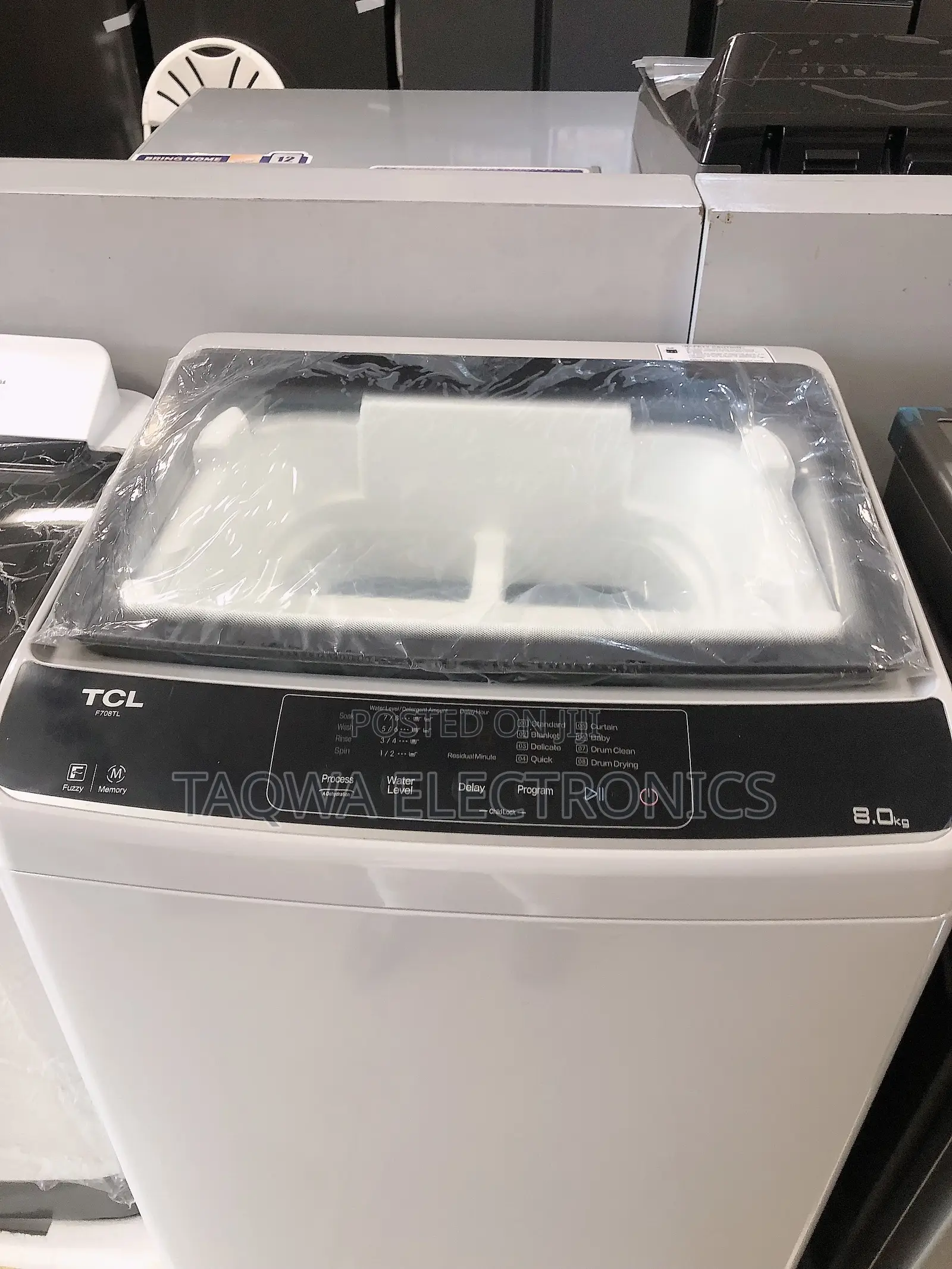 Double Enhanced Filter TCL Top 8kg