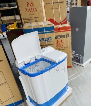 Sleek Zara 7kg Twin Tub Electric Washing Machine.