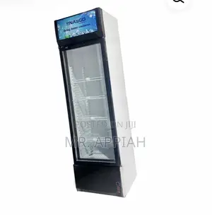 Sleek Nasco Nas-Fl360-1dr 1 Door Electric Display Fridge