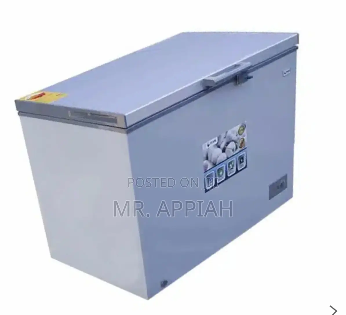 Sleek Pearl PCF-370(290)Ltrs Single Door Chest Freezer.