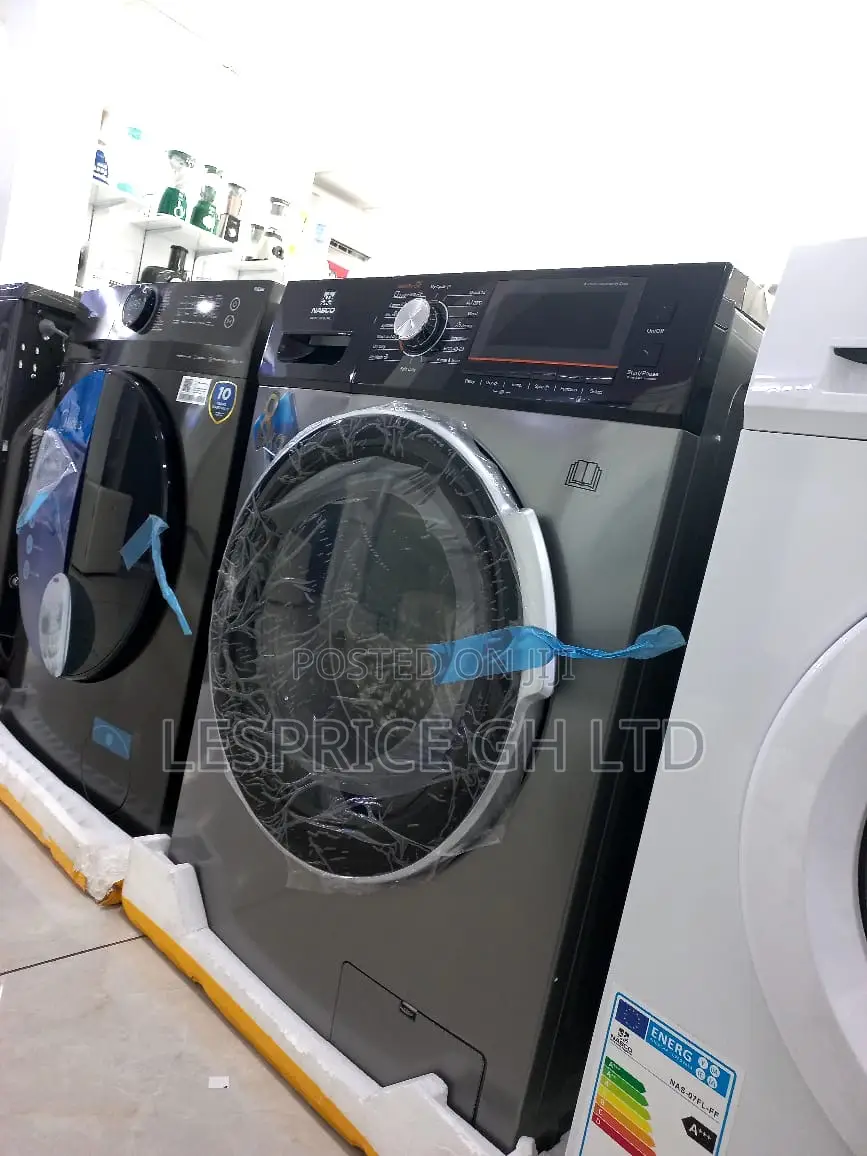 Fast Washing//Nasco 8kg Front Load Washing Machine