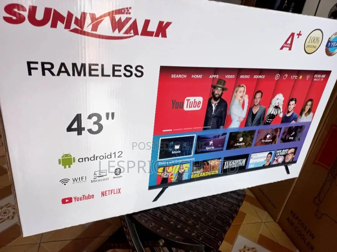 Sunny Walk// 43” Android the Best!!