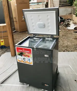 Sleek Zara 200s 147L Single Door Chest Freezer.