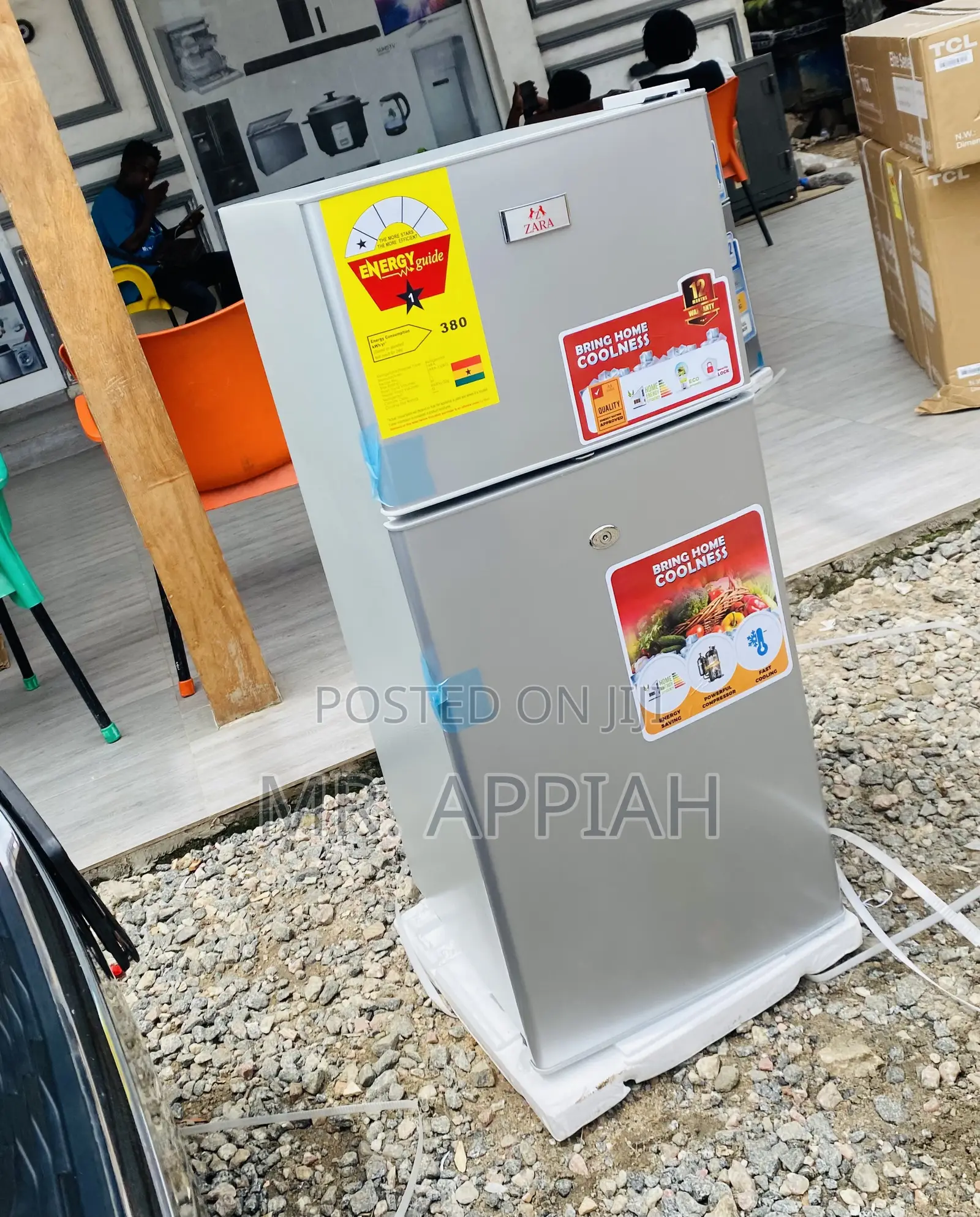 Uniquely Designed Zara 14TM 108LDouble Door Electric Fridge