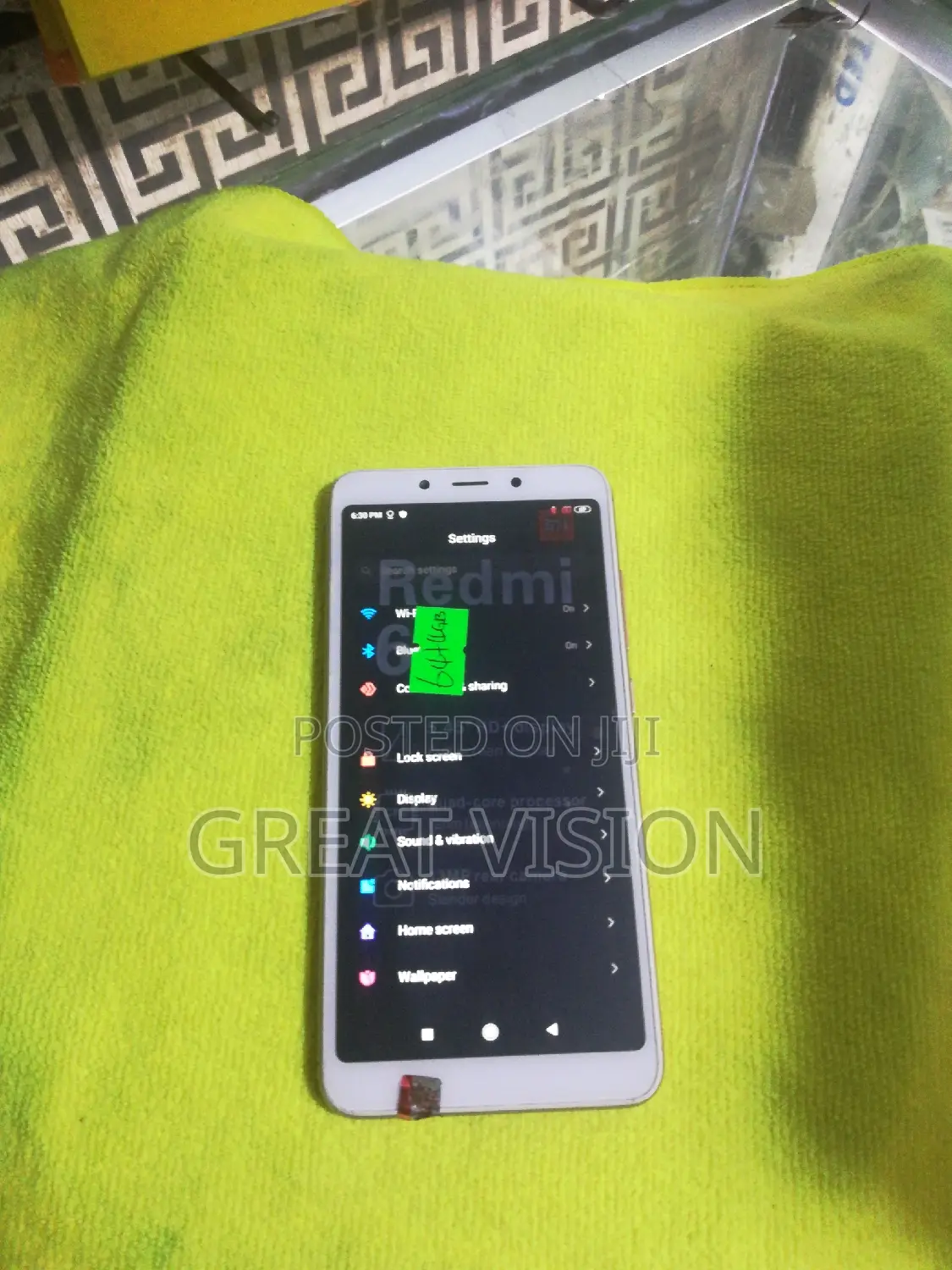 Xiaomi Redmi 6 64 GB Gold