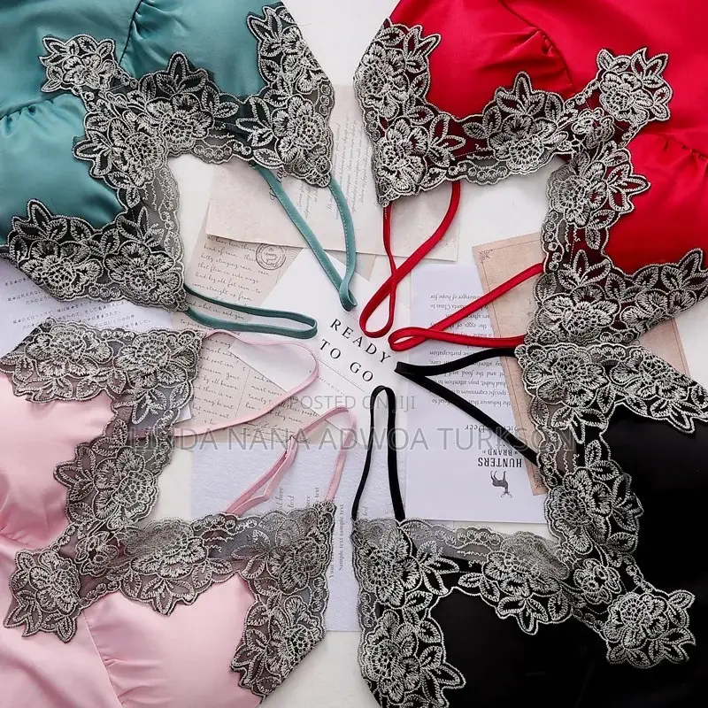 5 In 1 Satin Nightwear