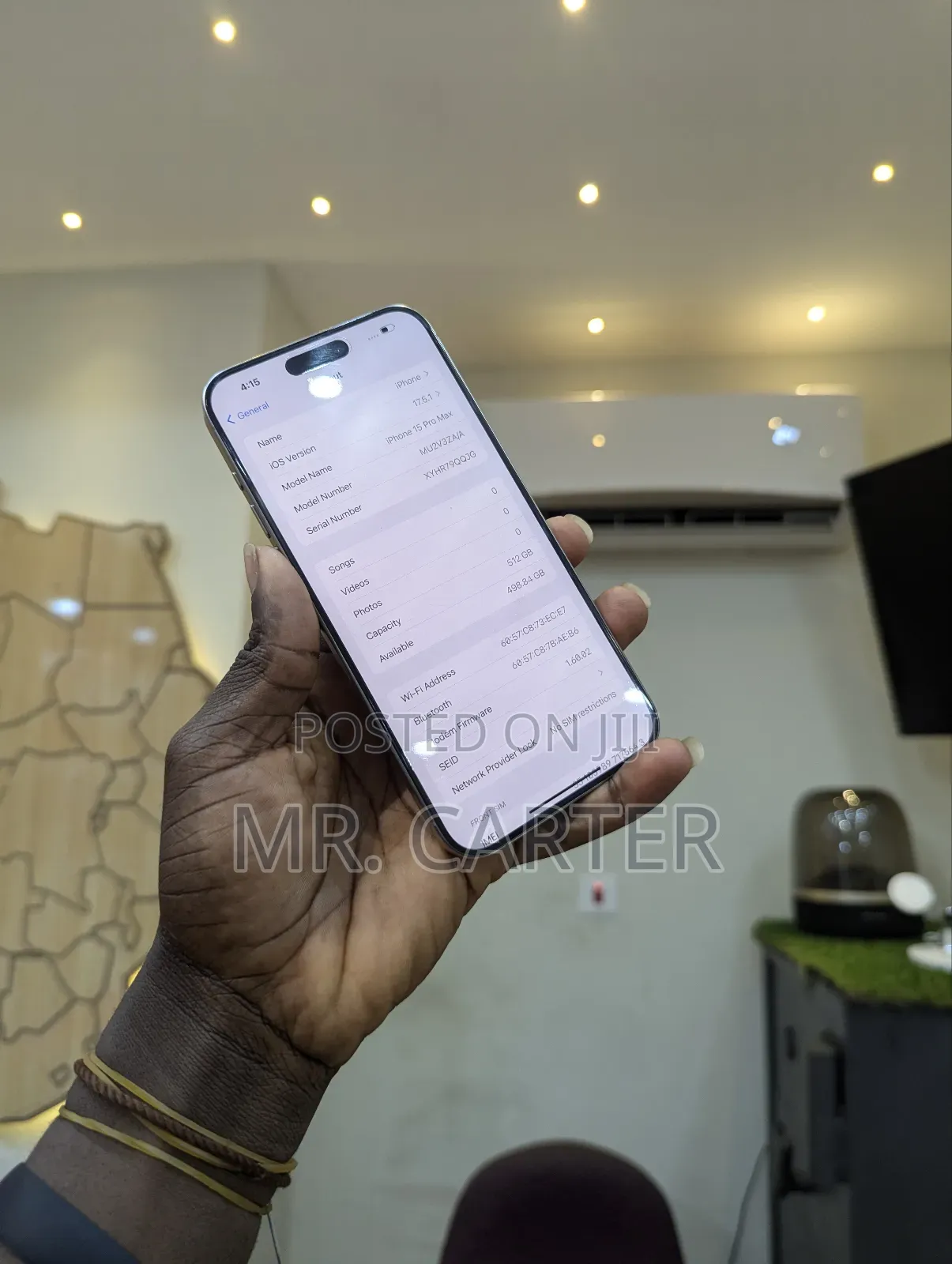 New Apple iPhone 15 Pro Max 512 GB Gray