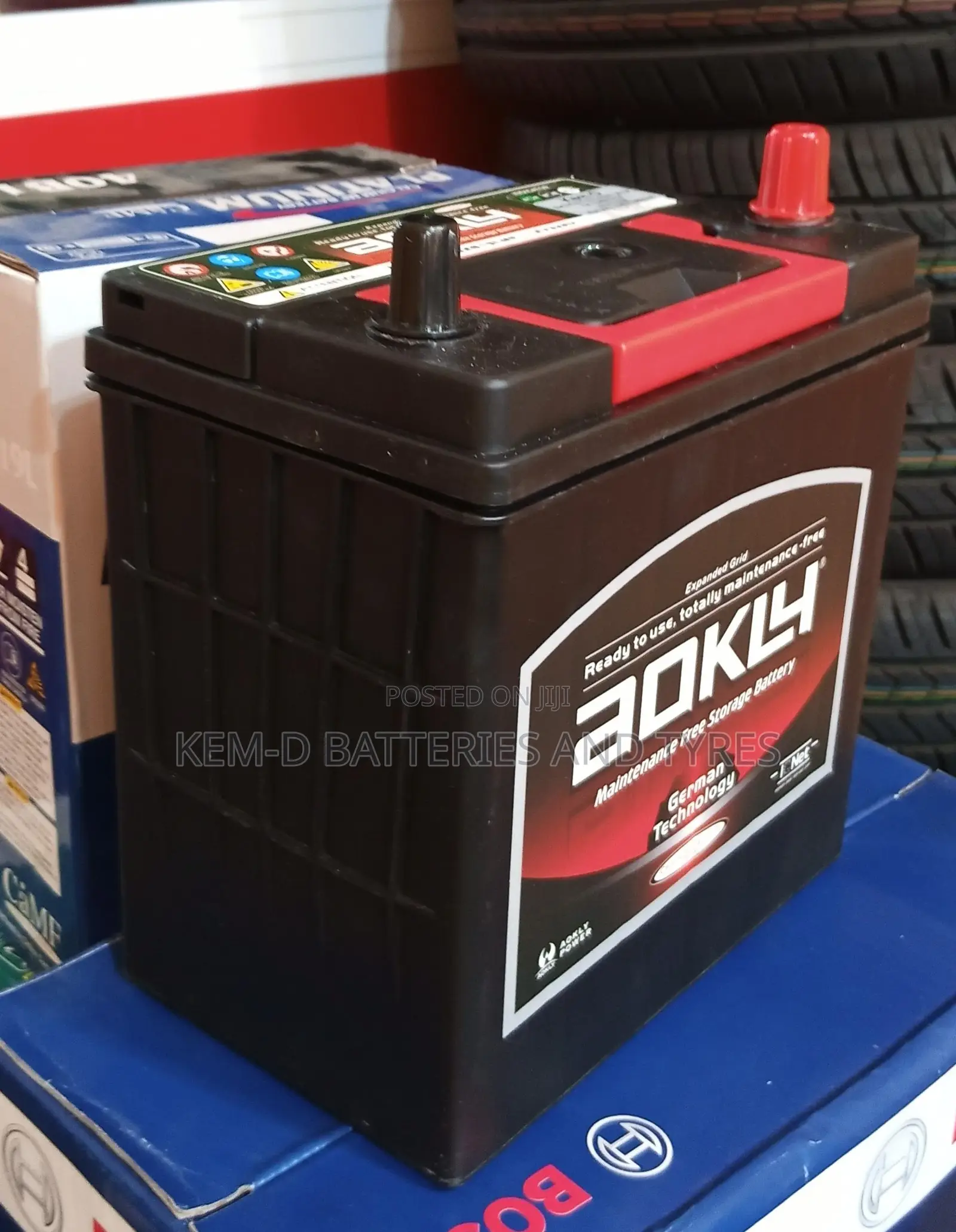 Car Battery - Brand New Aokly Batteries