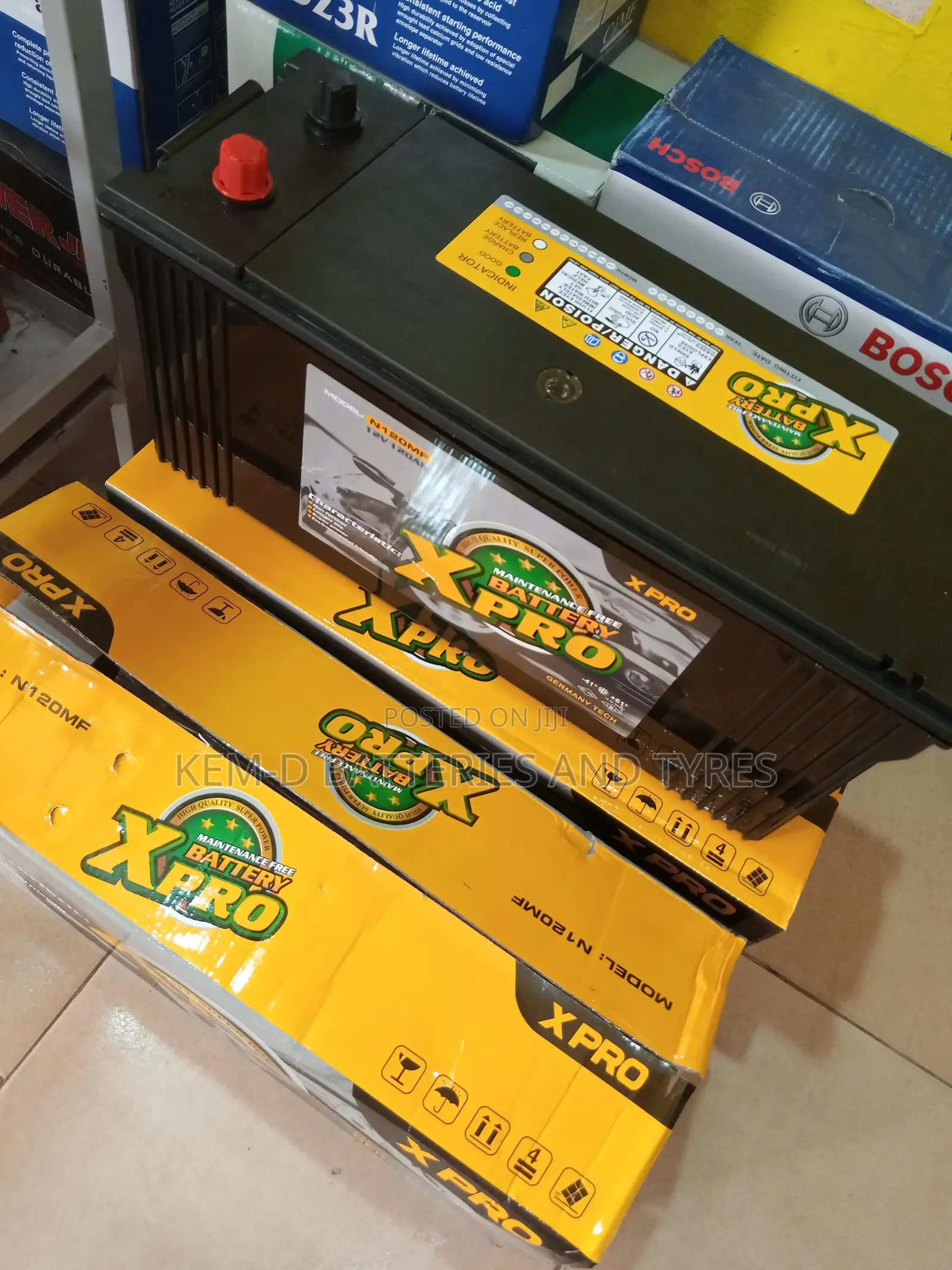 Car Battery 21 Plates Xpro Batteries 12v120ah