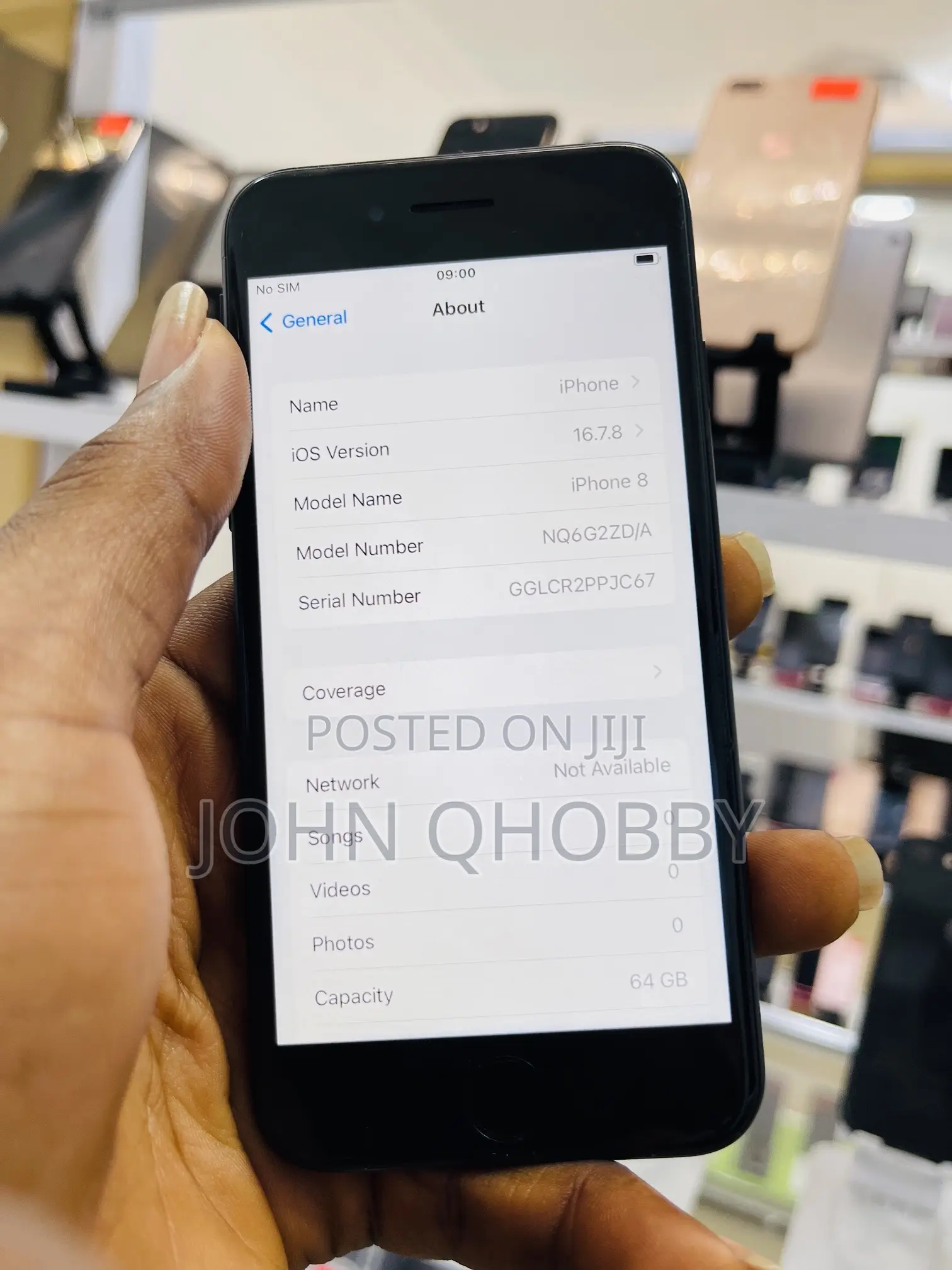 Apple iPhone 8 64 GB Black