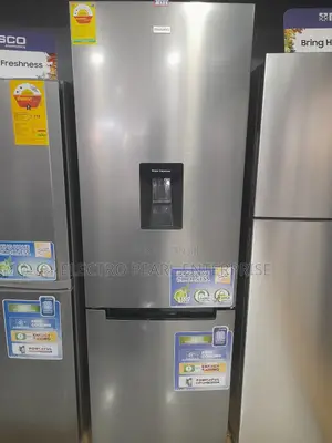 Nasco Bottom Freezer Fridge With Dispenser