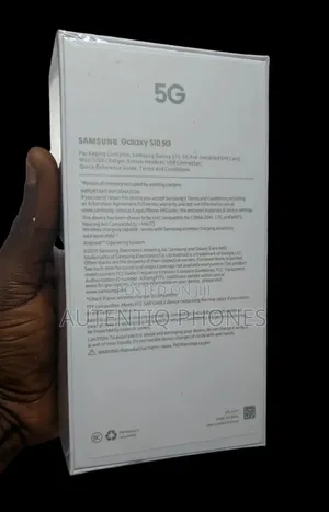 New Samsung Galaxy S10 5G 256 GB Black