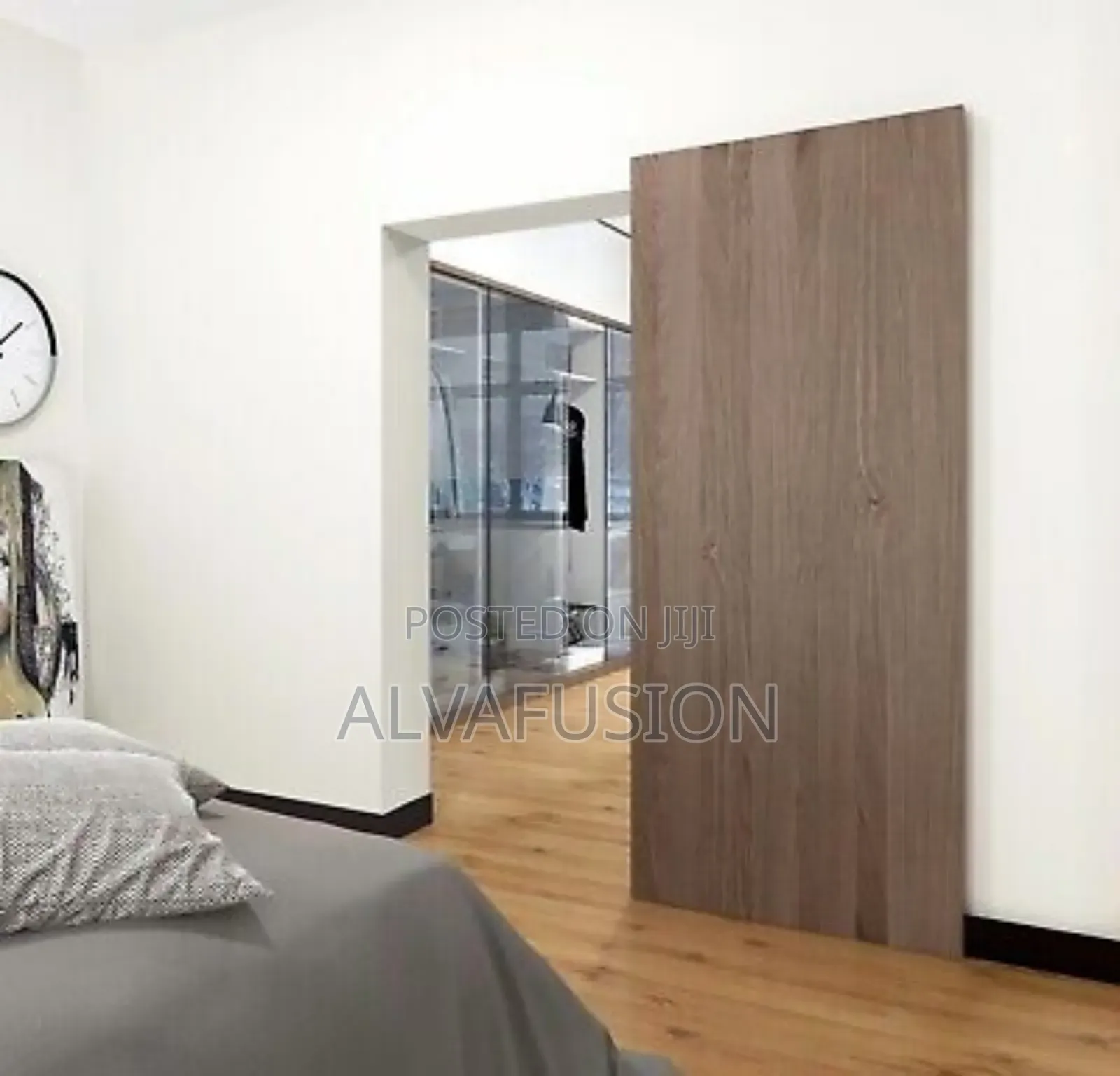 Concealed Sliding Barn Door Hardware Soft Close Mechanism