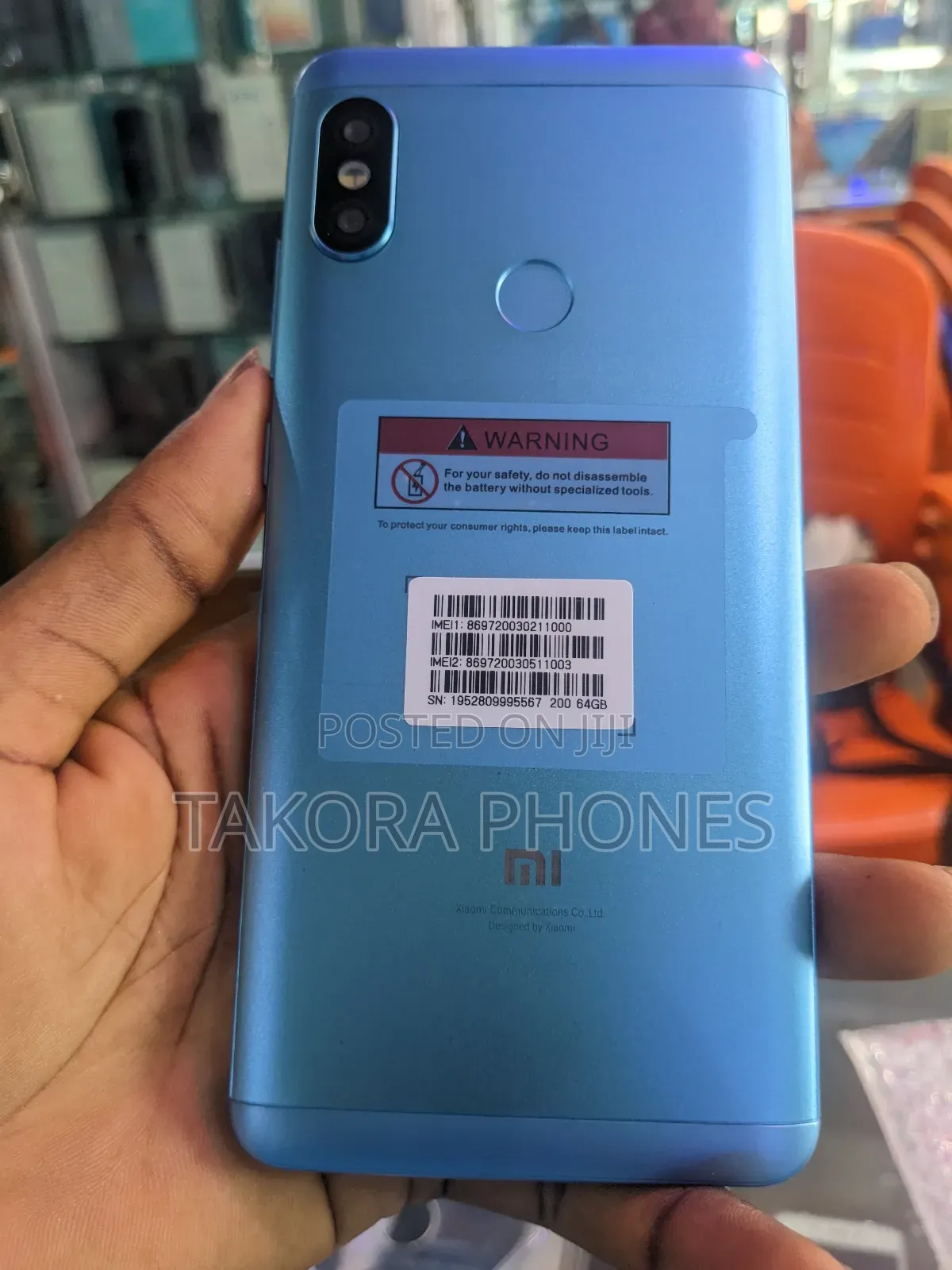 Xiaomi Redmi Note 5 64 GB Blue