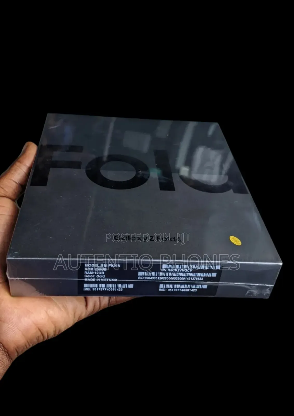 New Samsung Galaxy Z Fold4 256 GB Black