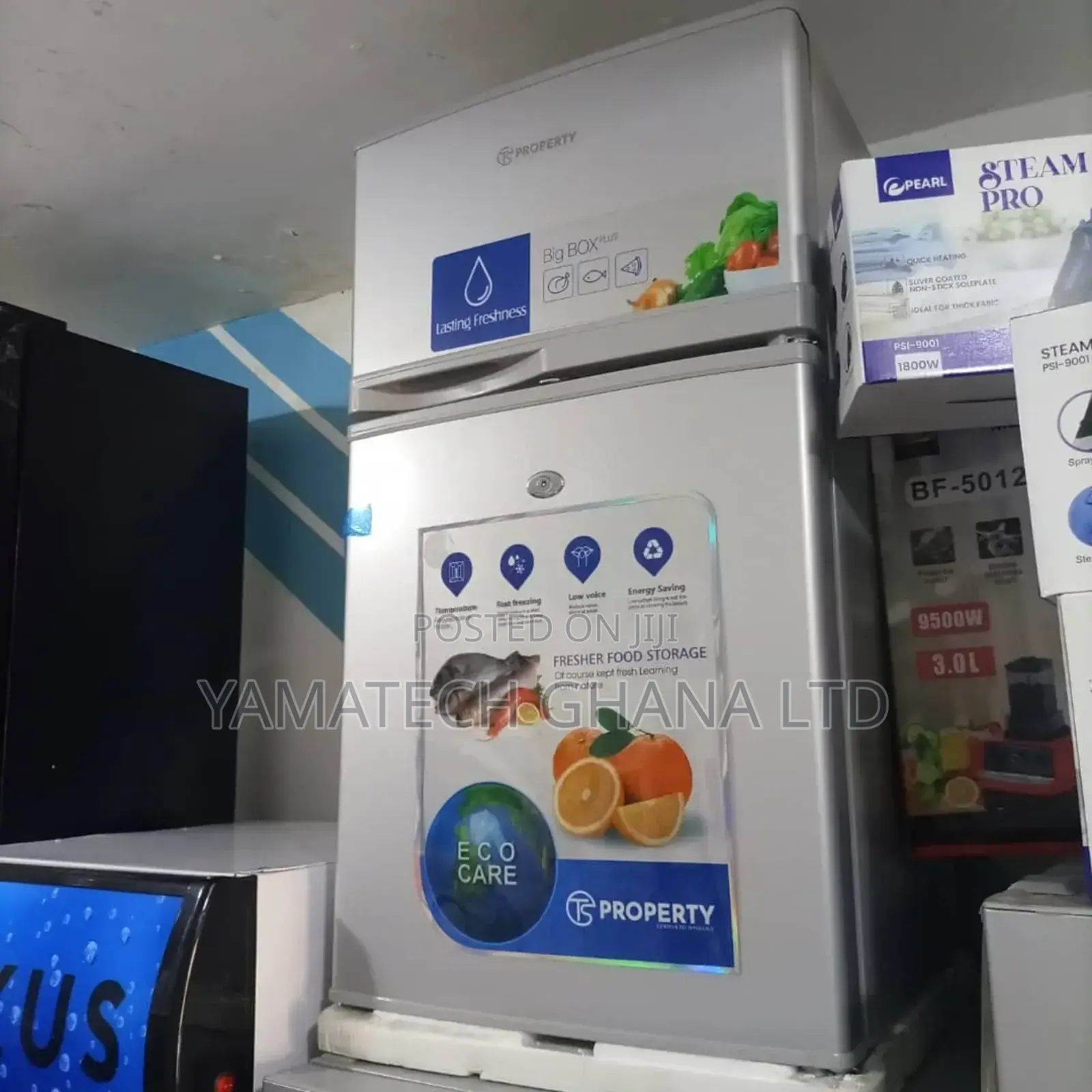 Property Table Top Double Door Fridge With Top Freezer-80l