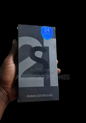 New Samsung Galaxy S21 Ultra 5G 128 GB Black