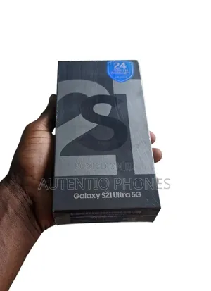 New Samsung Galaxy S21 Ultra 5G 128 GB Black