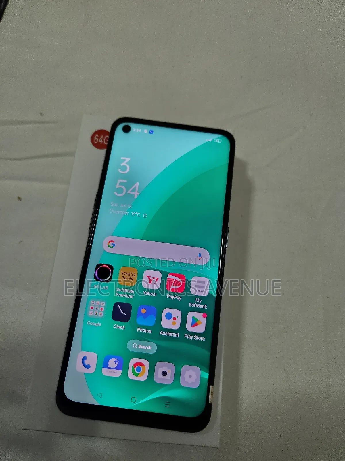 New Oppo A55s 128 GB Black