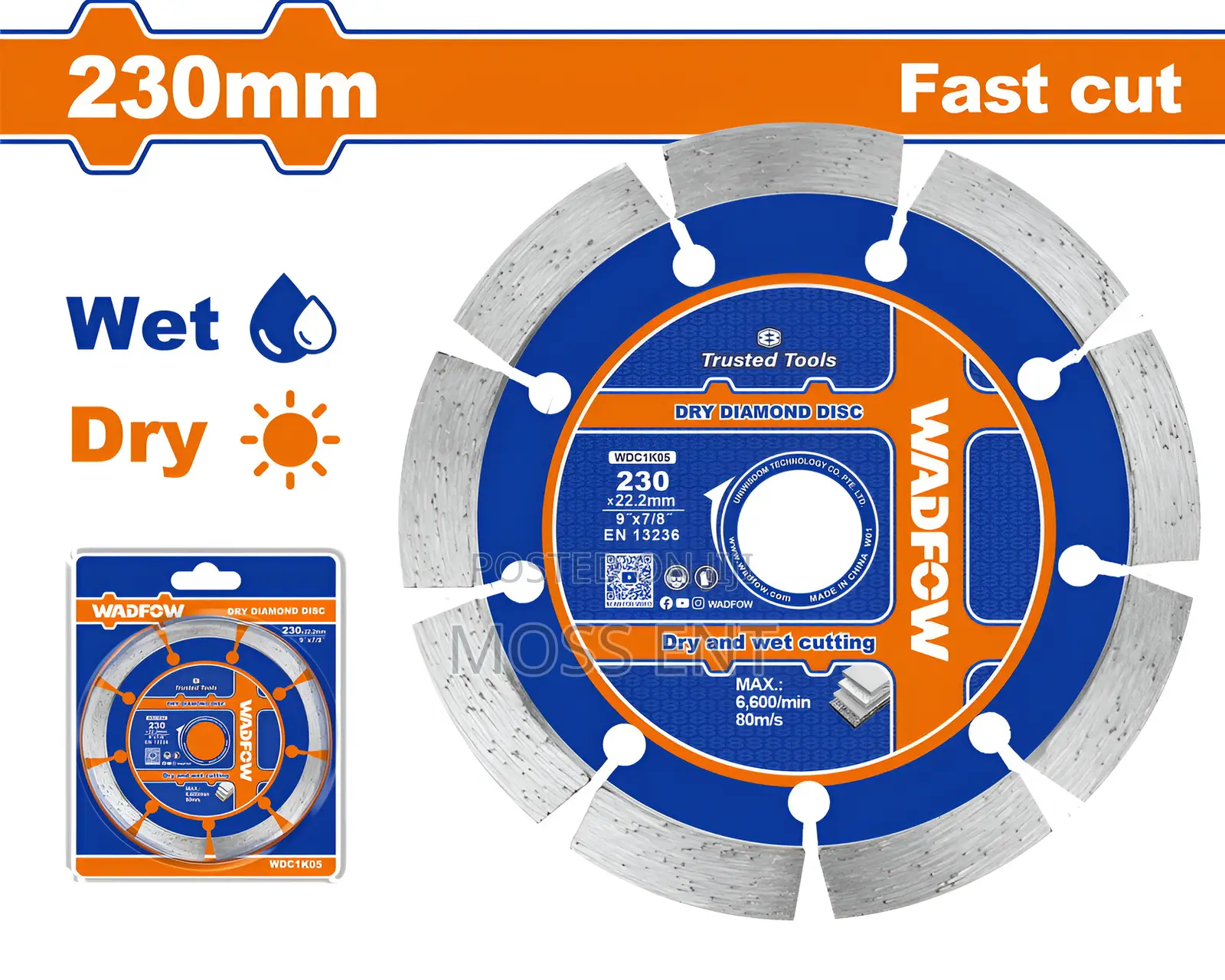 Dry Diamond Disc - Wdc1k05