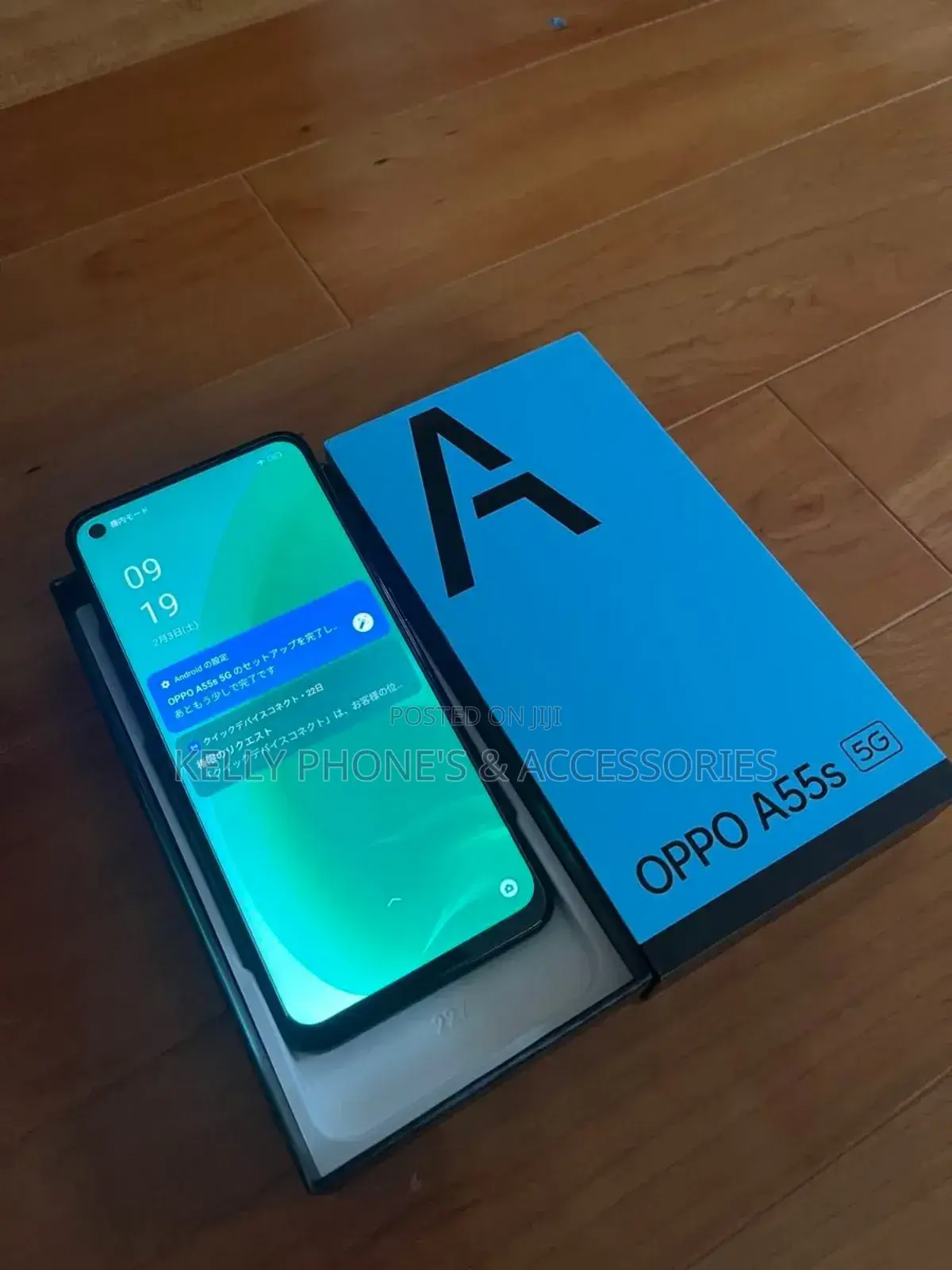 New Oppo A55s 128 GB Black