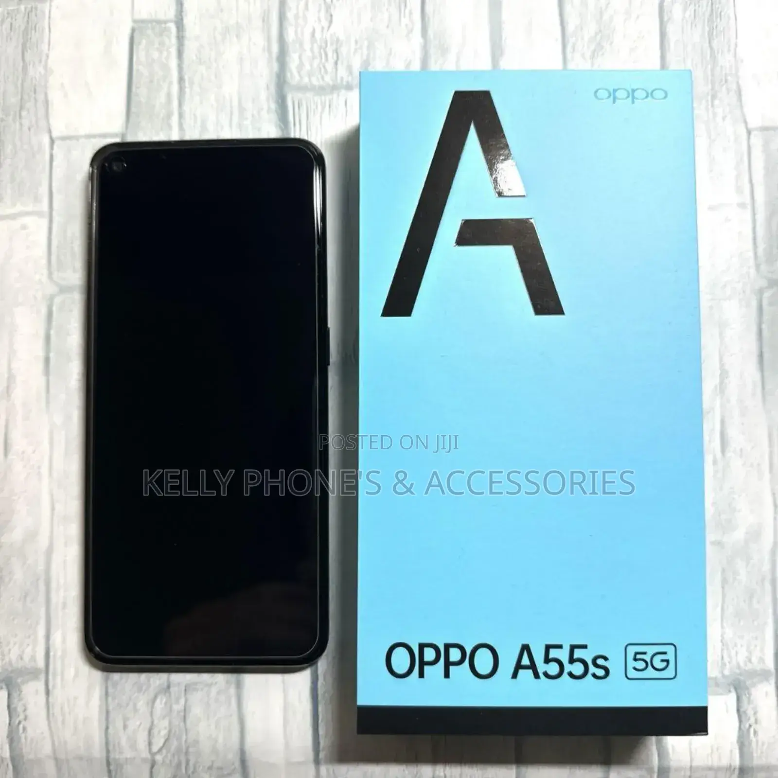 New Oppo A55s 128 GB Black