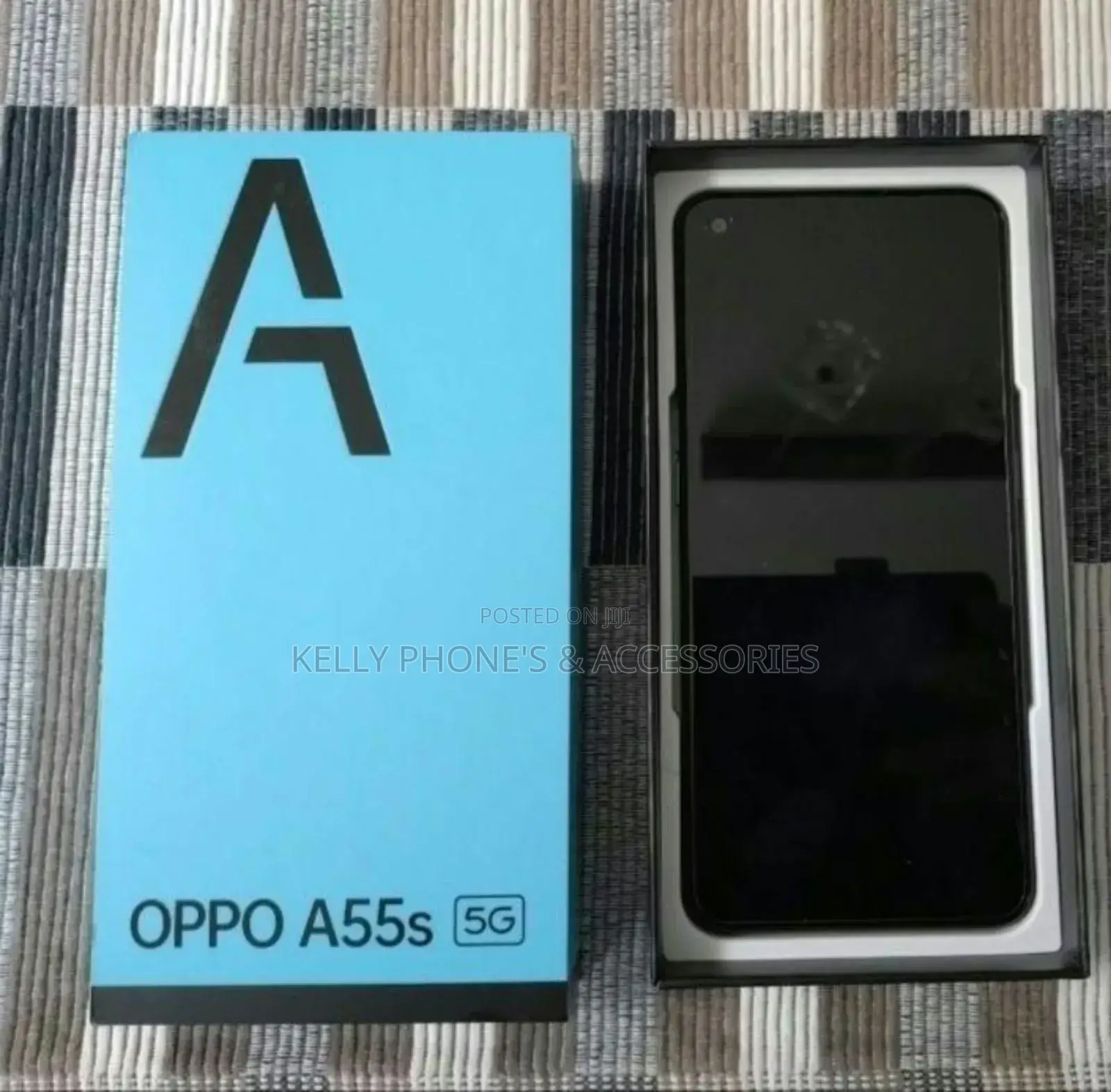 New Oppo A55s 128 GB Black