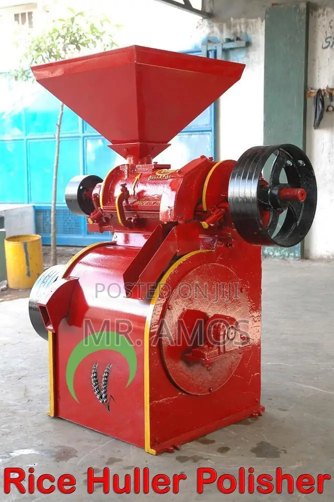 Raja Automatic Rice Huller With Polisher and Motor Combo