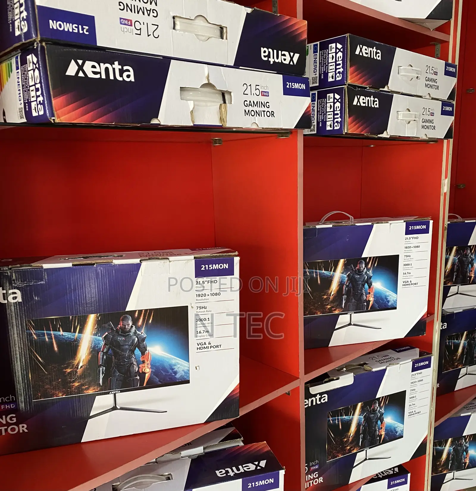 21 Inches Xenta Edgeless Gaming Monitor