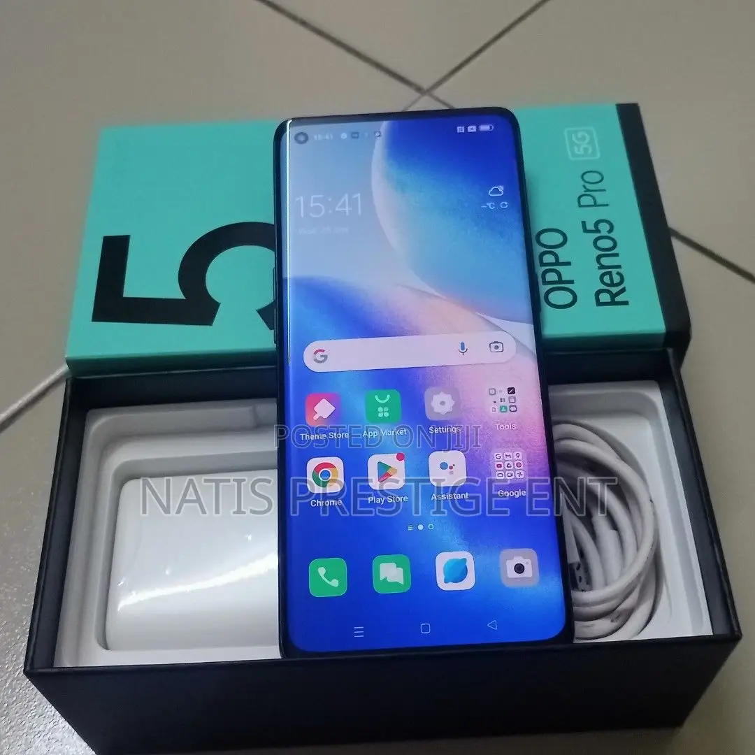 New Oppo Reno5 Pro 5G 256 GB Black