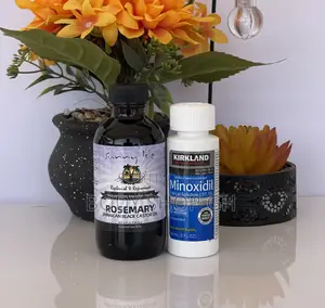 Hair and Beard Regrowth Set - Kirkland Minoxidil + Rosemary