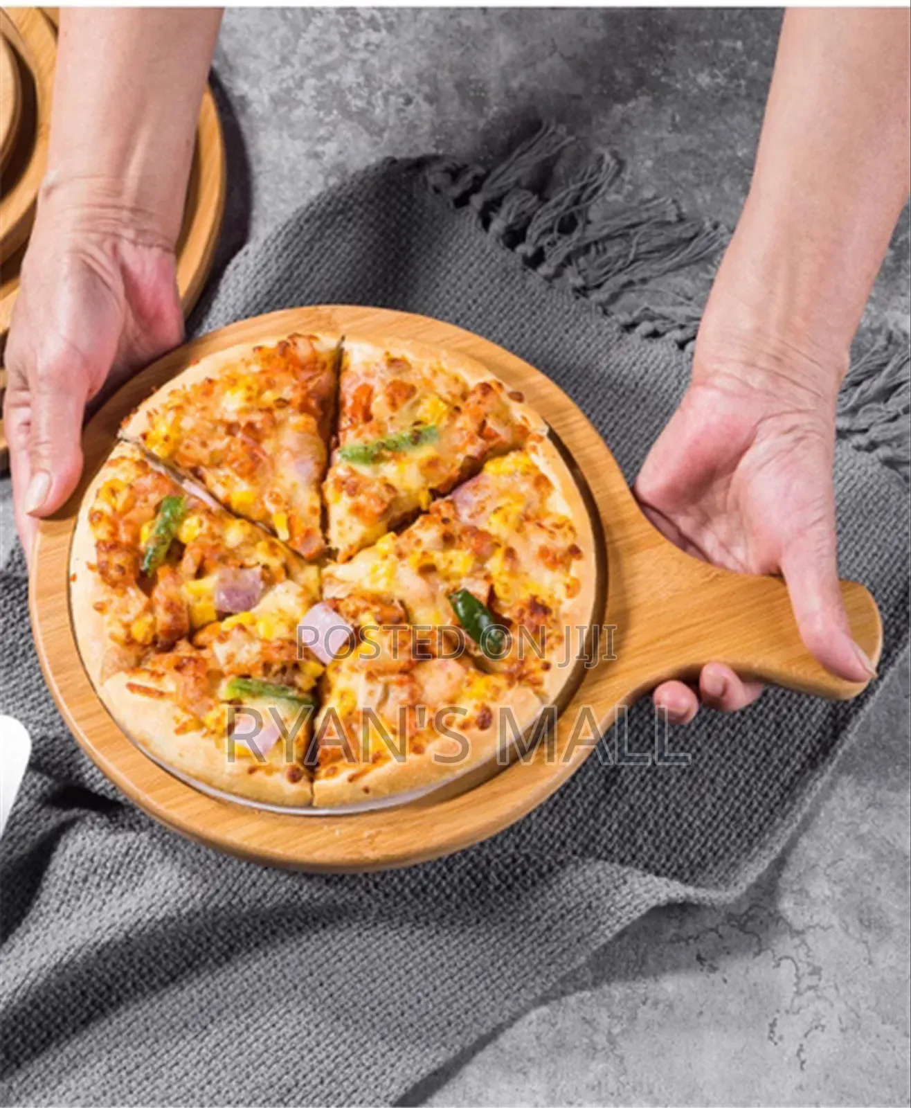 Wooden Pizza Board