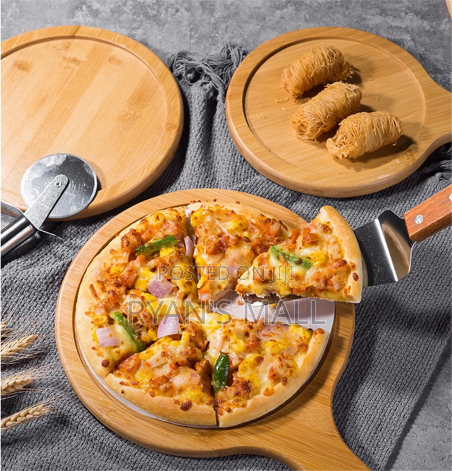 Wooden Pizza Board