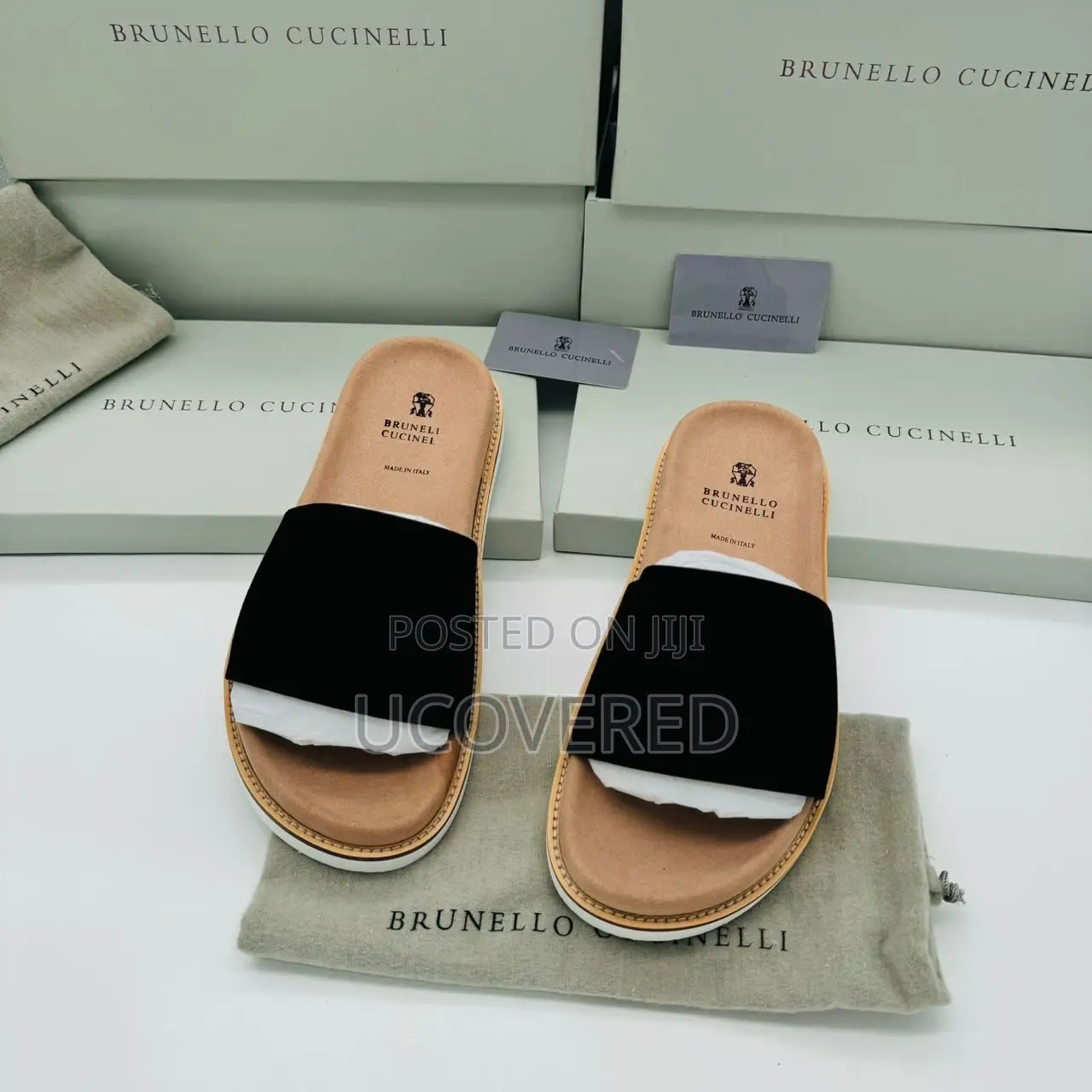 Brunello Cucinelli Suede Slippers