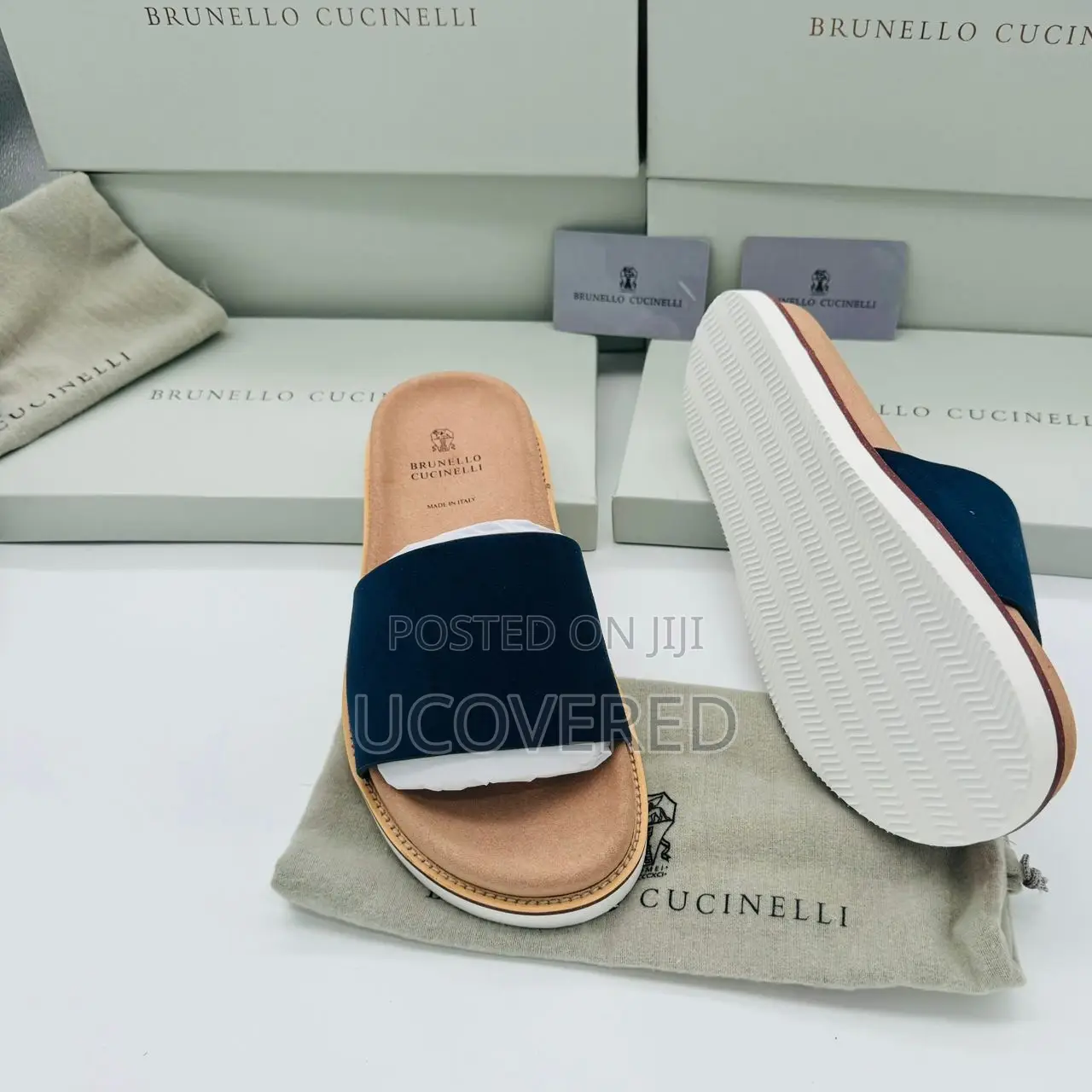 Brunello Cucinelli Suede Slippers