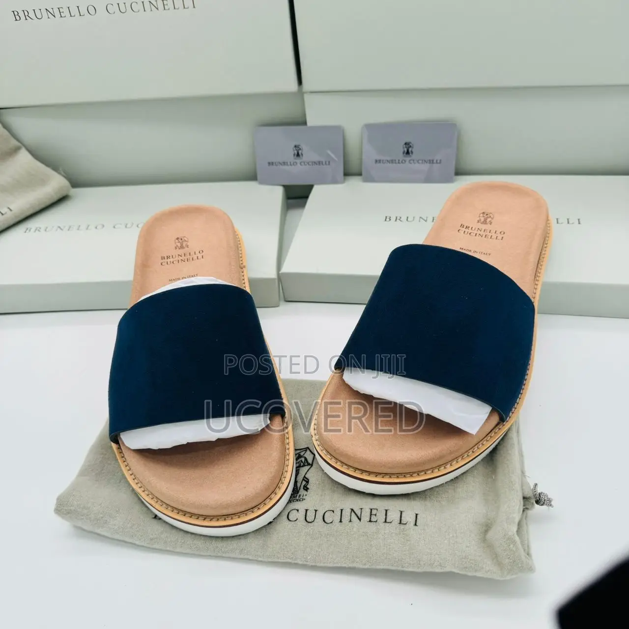 Brunello Cucinelli Suede Slippers