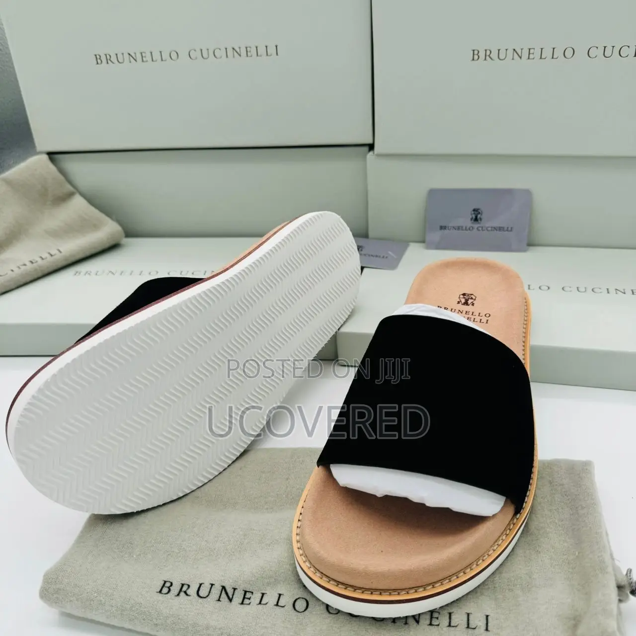 Brunello Cucinelli Suede Slippers