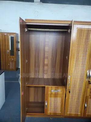 2 Doors Wardrobe With Mirror
