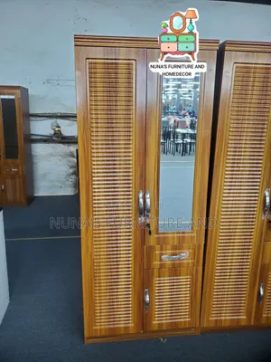 2 Doors Wardrobe With Mirror