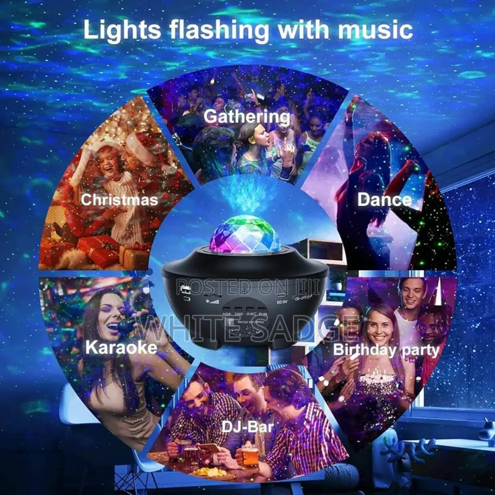 Music Projector Light