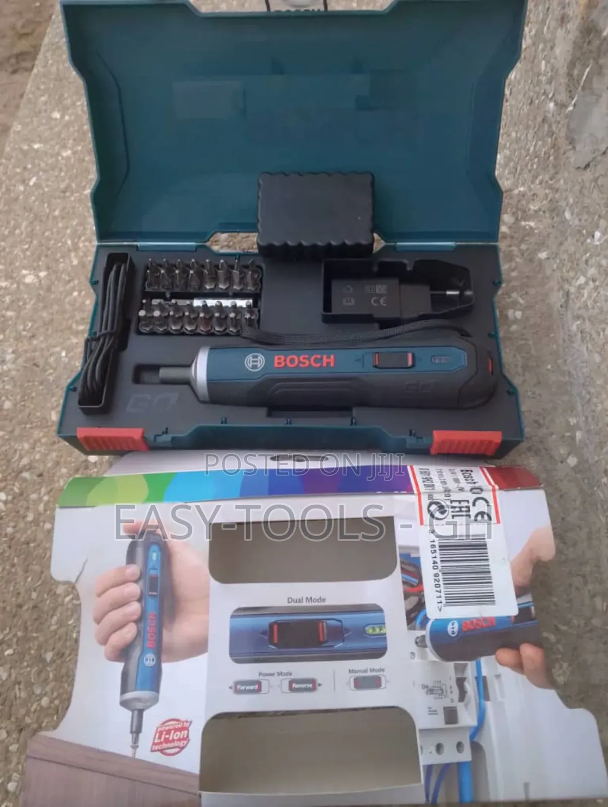 Bosch Cordless Screwdriver GO SET