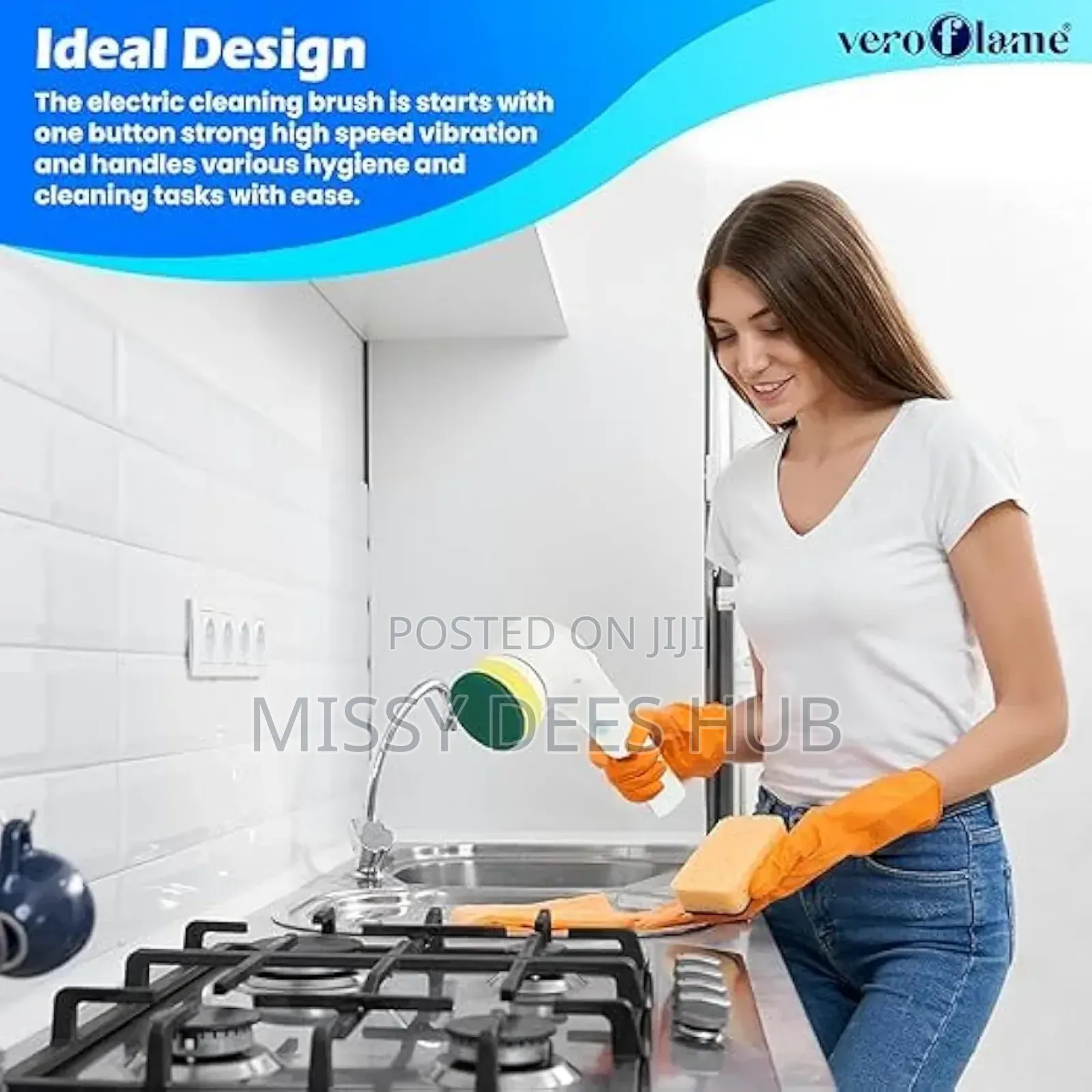 Magic Brush / Mini Spin Scrubber
