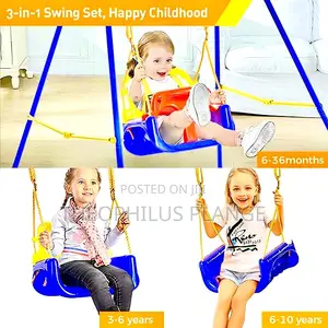 Todler / Children Swing Set.Playground Swing With Basketball
